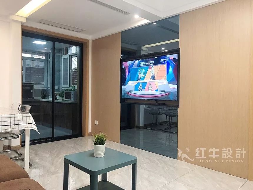 南京后宰門(mén)街75㎡北歐風(fēng)格--美翻了的家庭小院04客餐廳設(shè)計(jì)