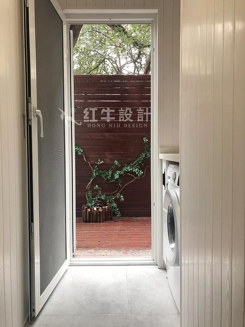 南京后宰門(mén)街75㎡北歐風(fēng)格--美翻了的家庭小院06過(guò)道設(shè)計(jì)