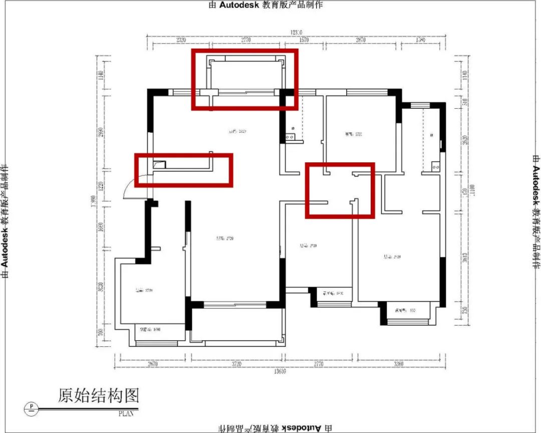 張桐瑋_紅牛設計--電建洺悅府130㎡北歐風格03戶型分析