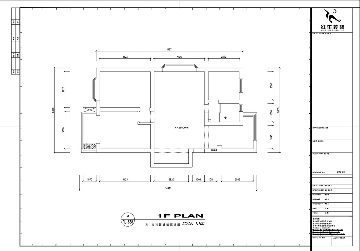 魏明花｜東寶花園12-402-96㎡-現代簡約風格｜3室2廳1衛(wèi)｜二手房裝修｜定制家￥161200｜全包12